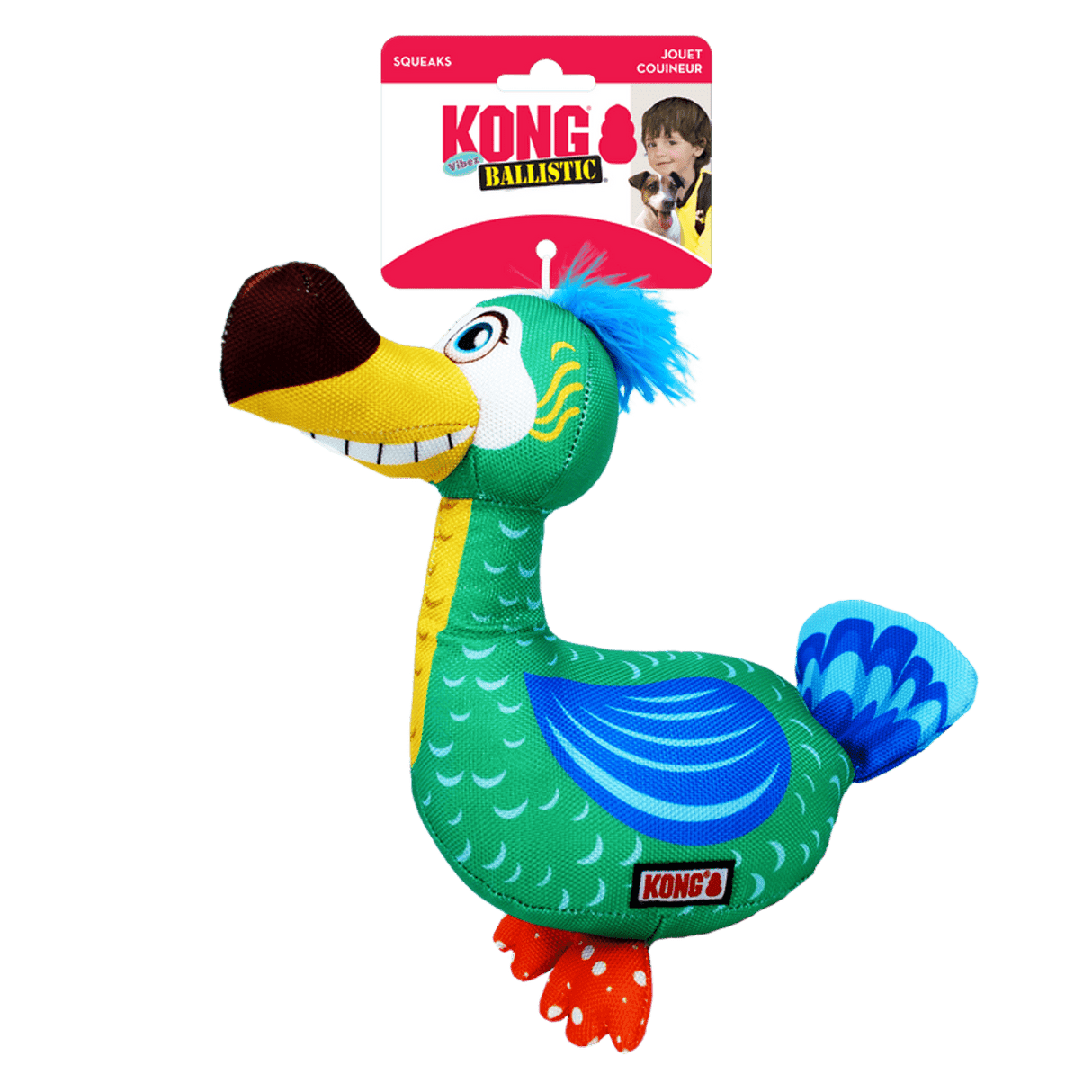 Kong Ballistic Vibez Birds Medium/Large Kong