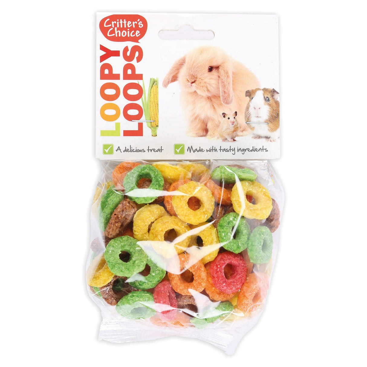 Critter's Choice Loopy Loops 50g Happy Pet