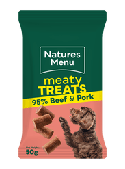 Natures Menu Beef Meaty Training Treats for Dogs 50g Dog Treats Natures Menu