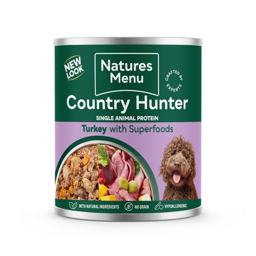 Natures Menu Country Hunter Turkey/Cranberry 600g Wet Dog Food Natures Menu