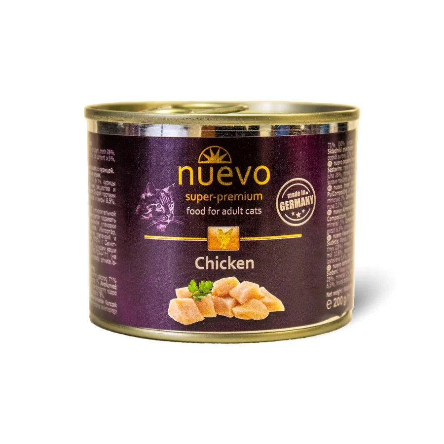 Nuevo Cat Adult Chicken 200g Nuevo