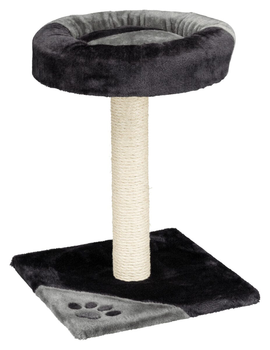 Trixie Tarifa Cat Scratching Post Grey/Black 52cm Cat Trees Trixie