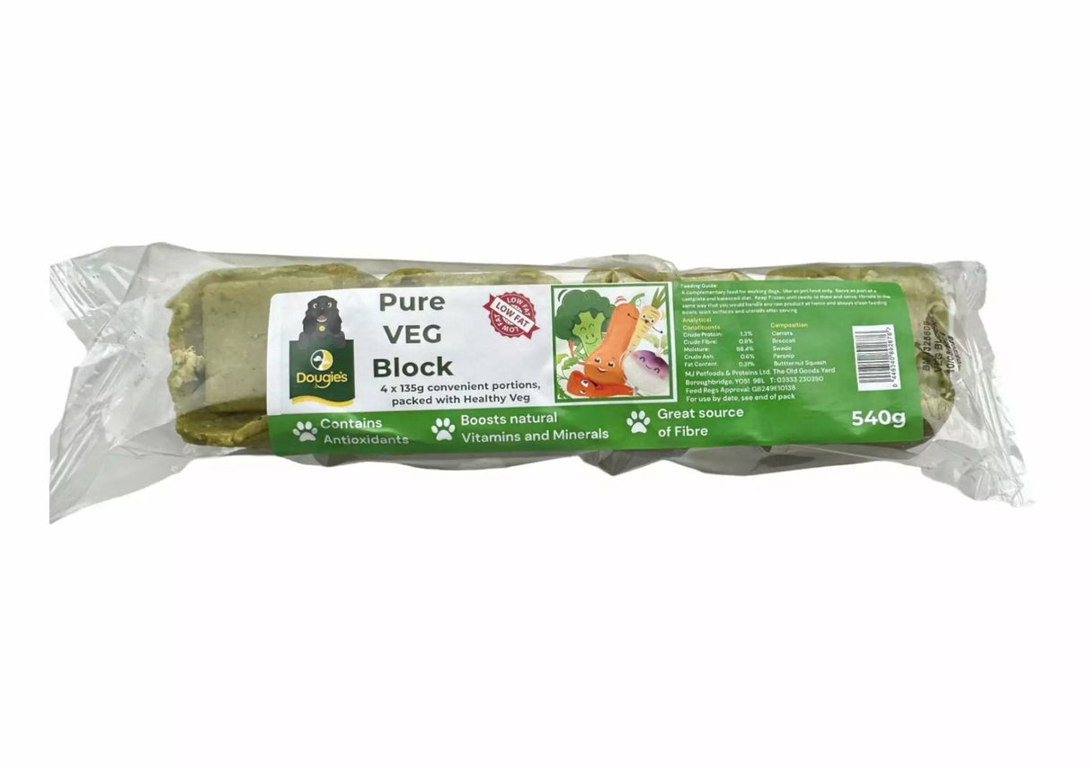 Dougies Pure Veg Blocks 540g Dougies