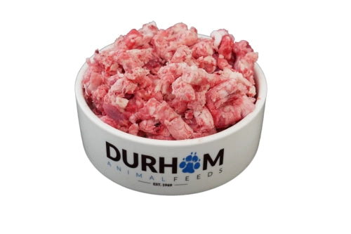 DAF Lamb & Lamb Tripe 80:10:10 Mince 454g Raw Dog Food Durham Animal Feeds 