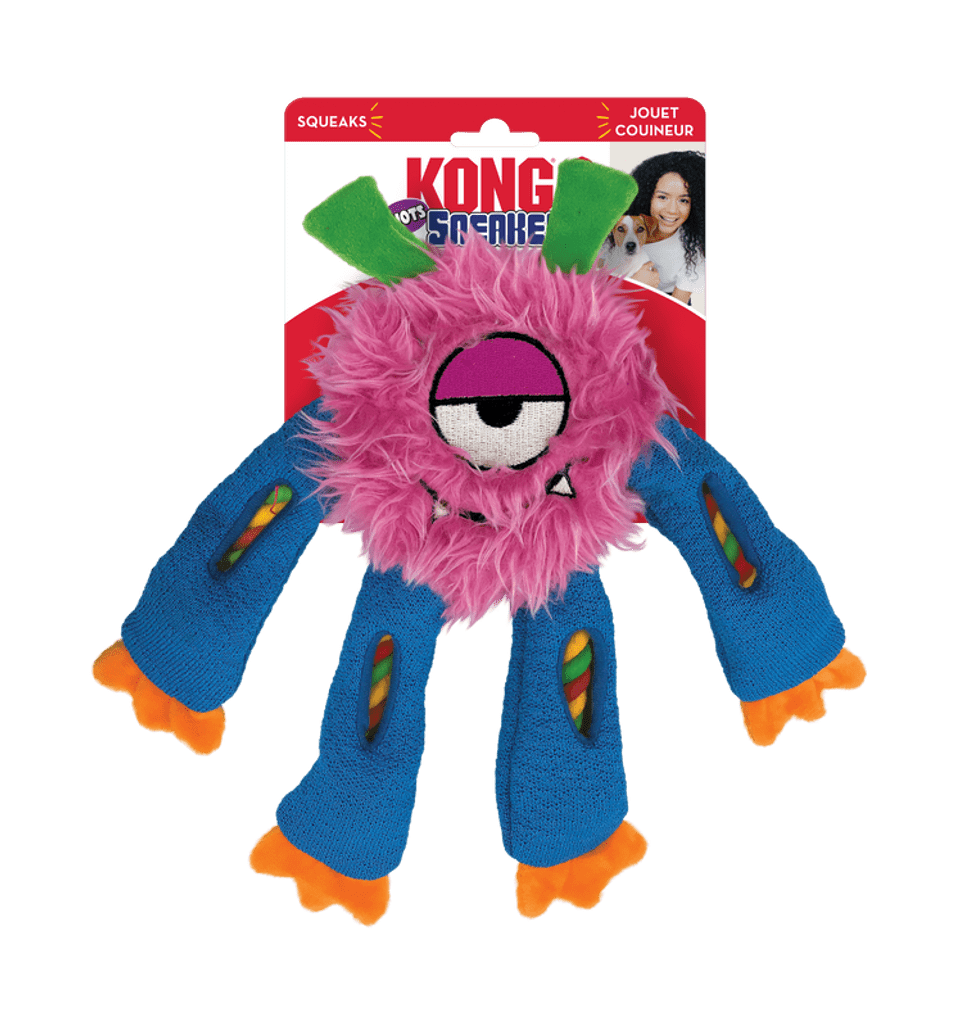 KONG Sneakerz Knots Assorted Medium Kong