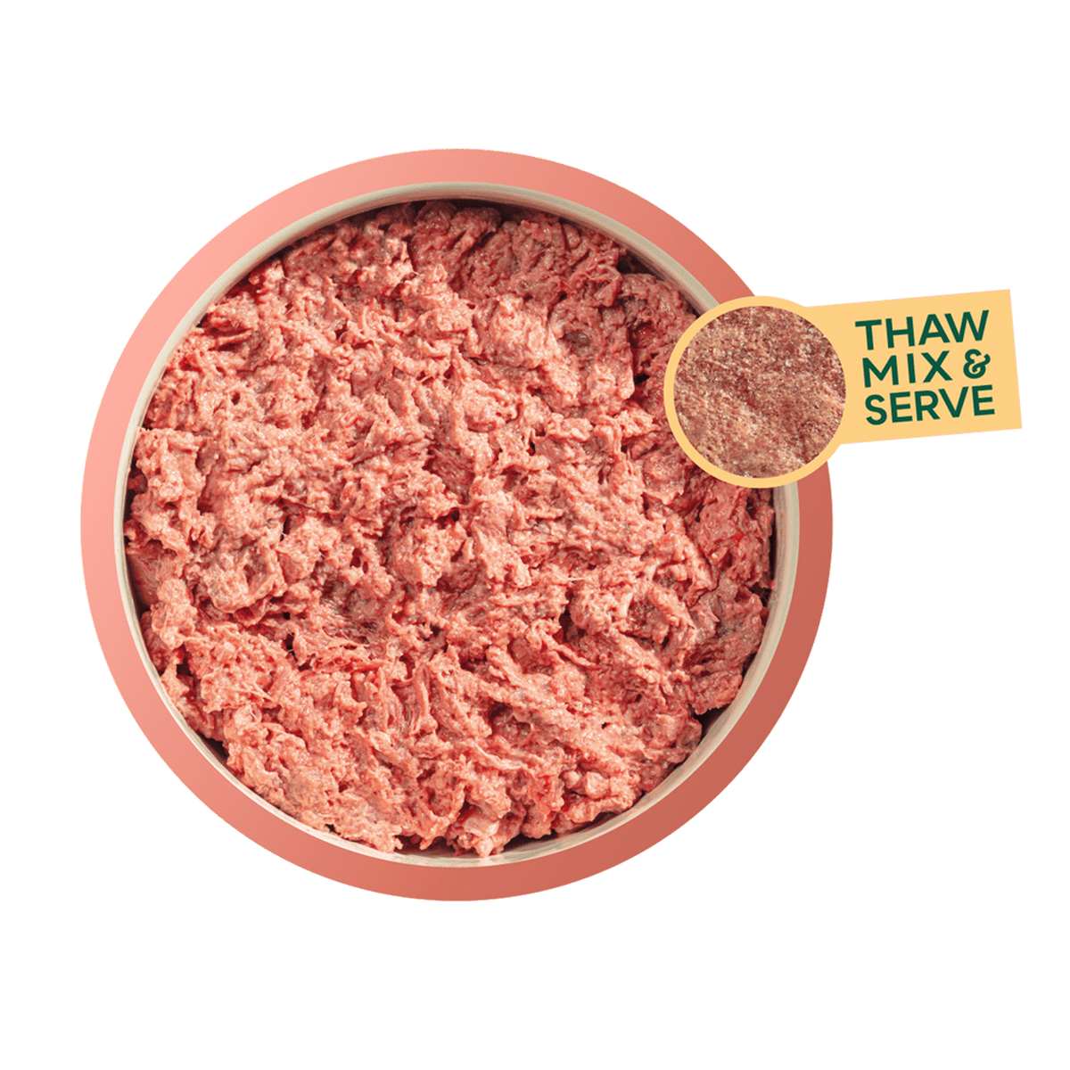 Natures Menu Beef Raw Dog Food Mince Block 400g Raw Dog Food Natures Menu