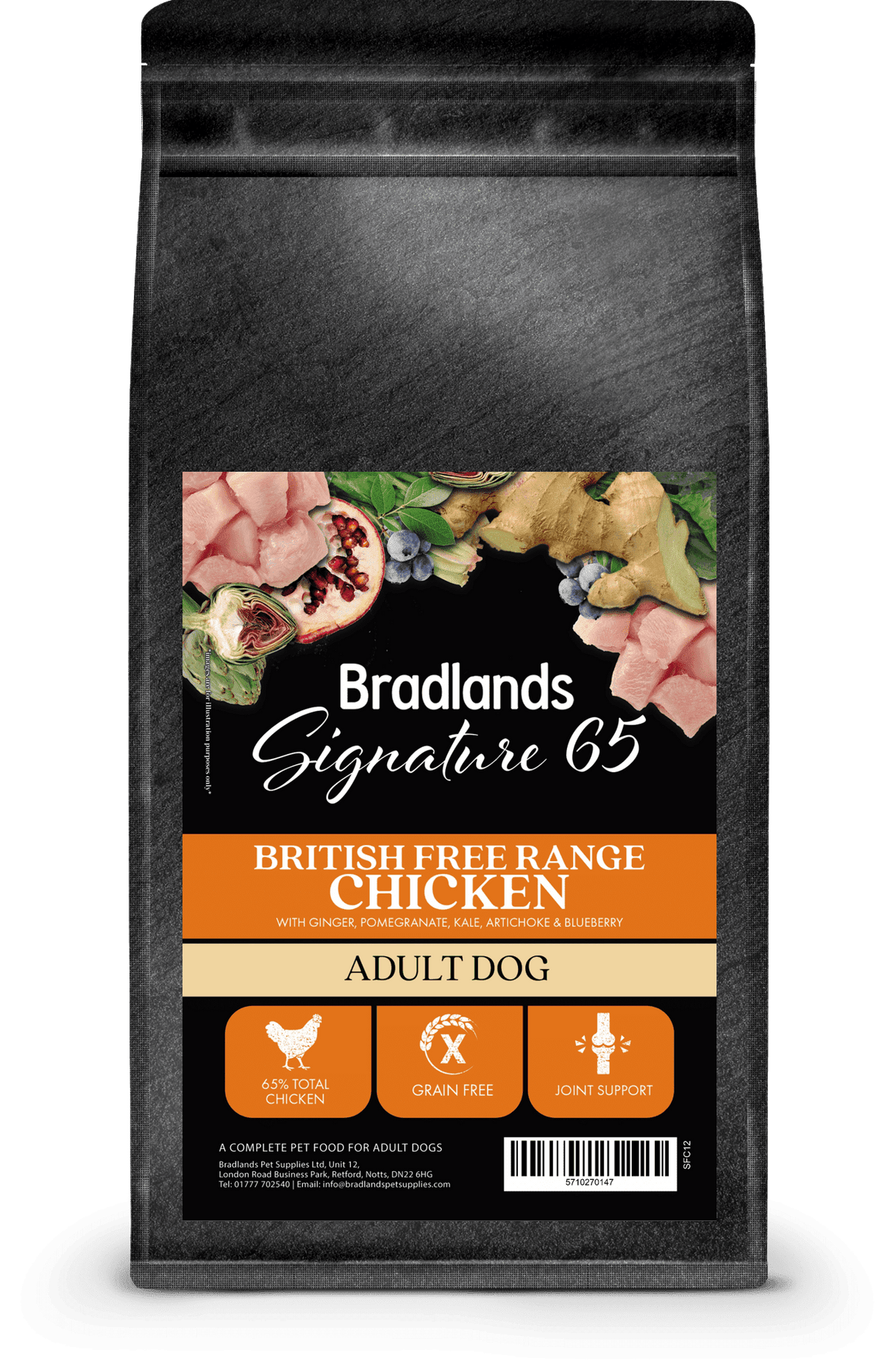 Bradlands Signature 65 Chicken 12kg Bradlands