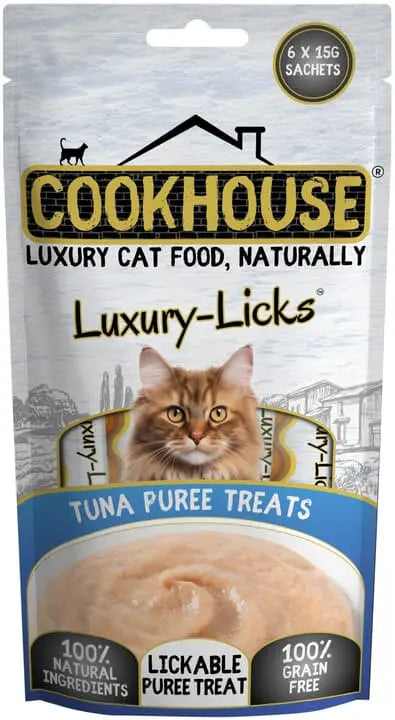 Cookhouse Luxury Licks Tuna Puree 90g
