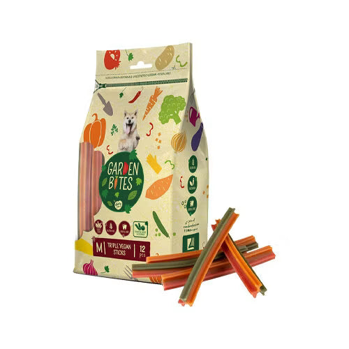 Garden Bites Bag Triple Vegan Sticks Medium Garden Bites