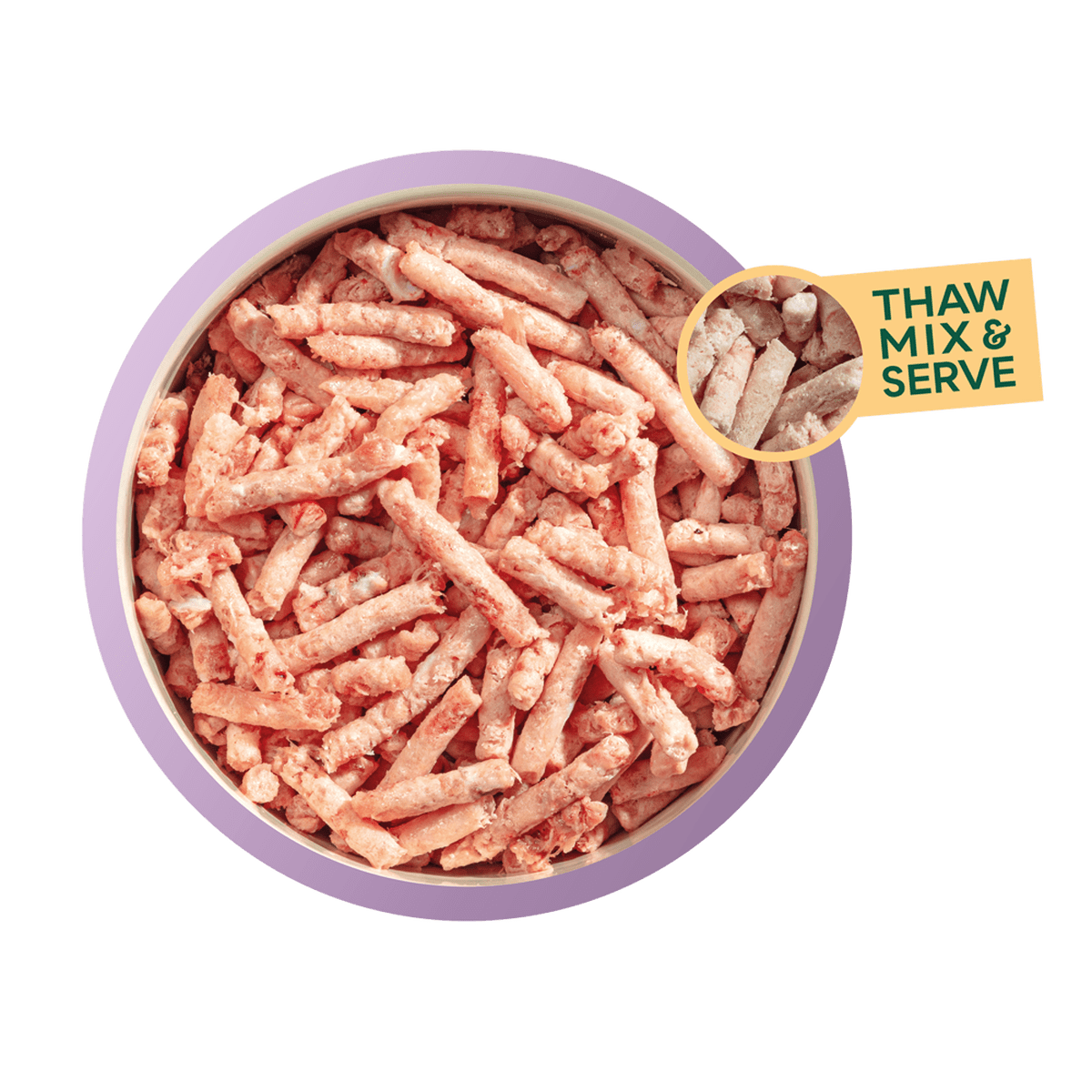 Natures Menu Turkey Raw Dog Food Freeflow Mince 2kg Raw Dog Food Natures Menu