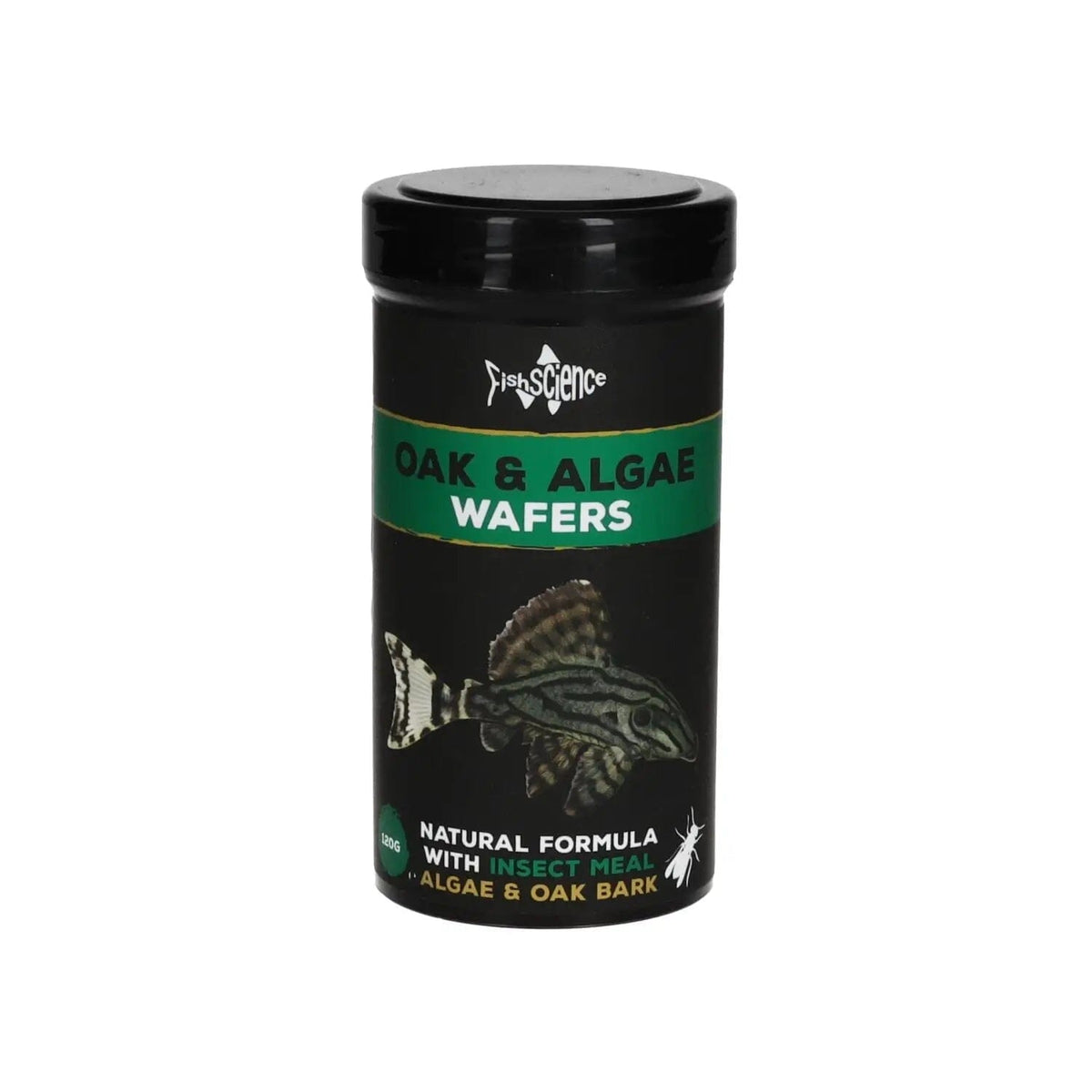 FishScience Oak & Algae Wafers 120g Pleco Food Fish Food FishScience