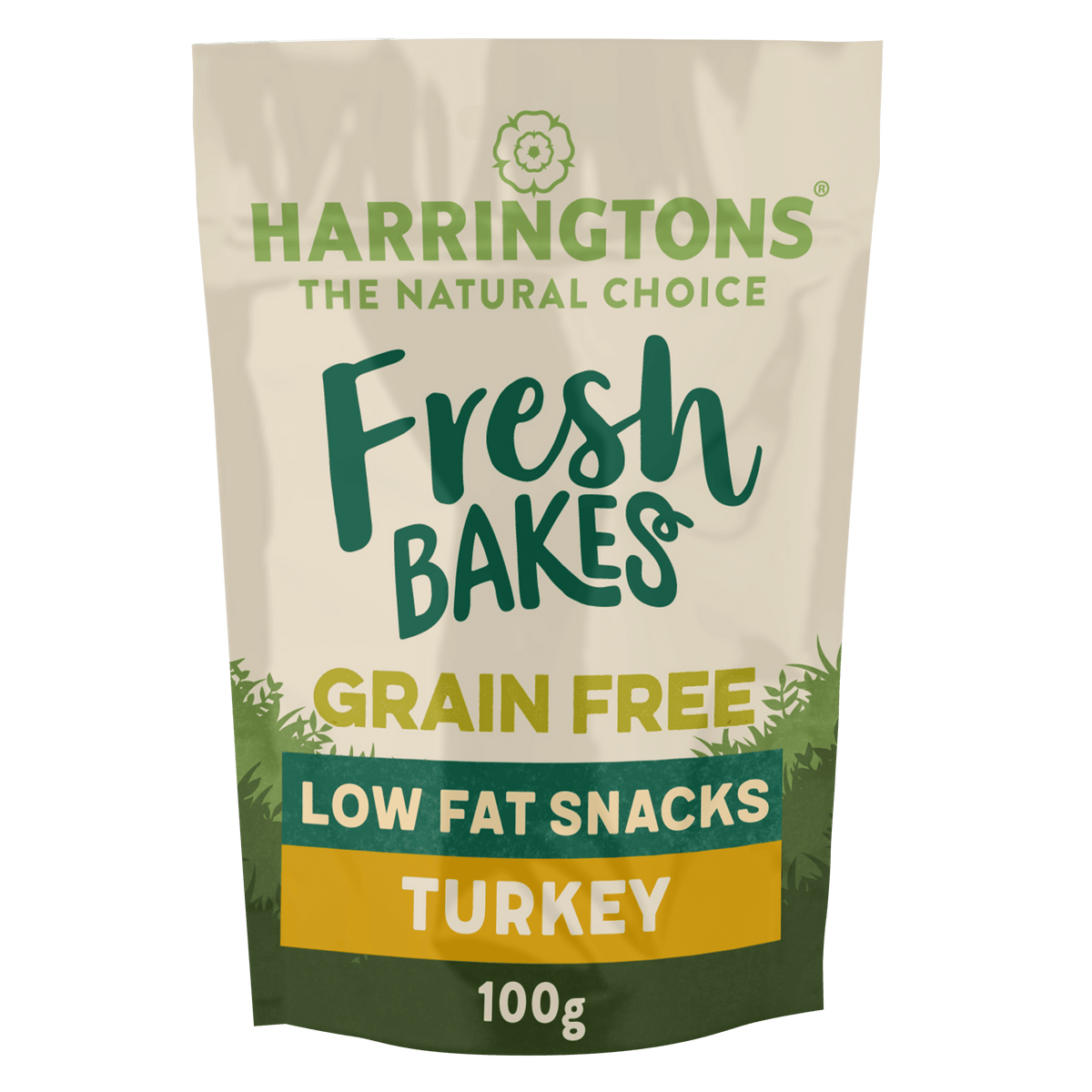 Harringtons Fresh Bakes Low Fat Turkey Dog Treats 100g Dog Treats Harringtons