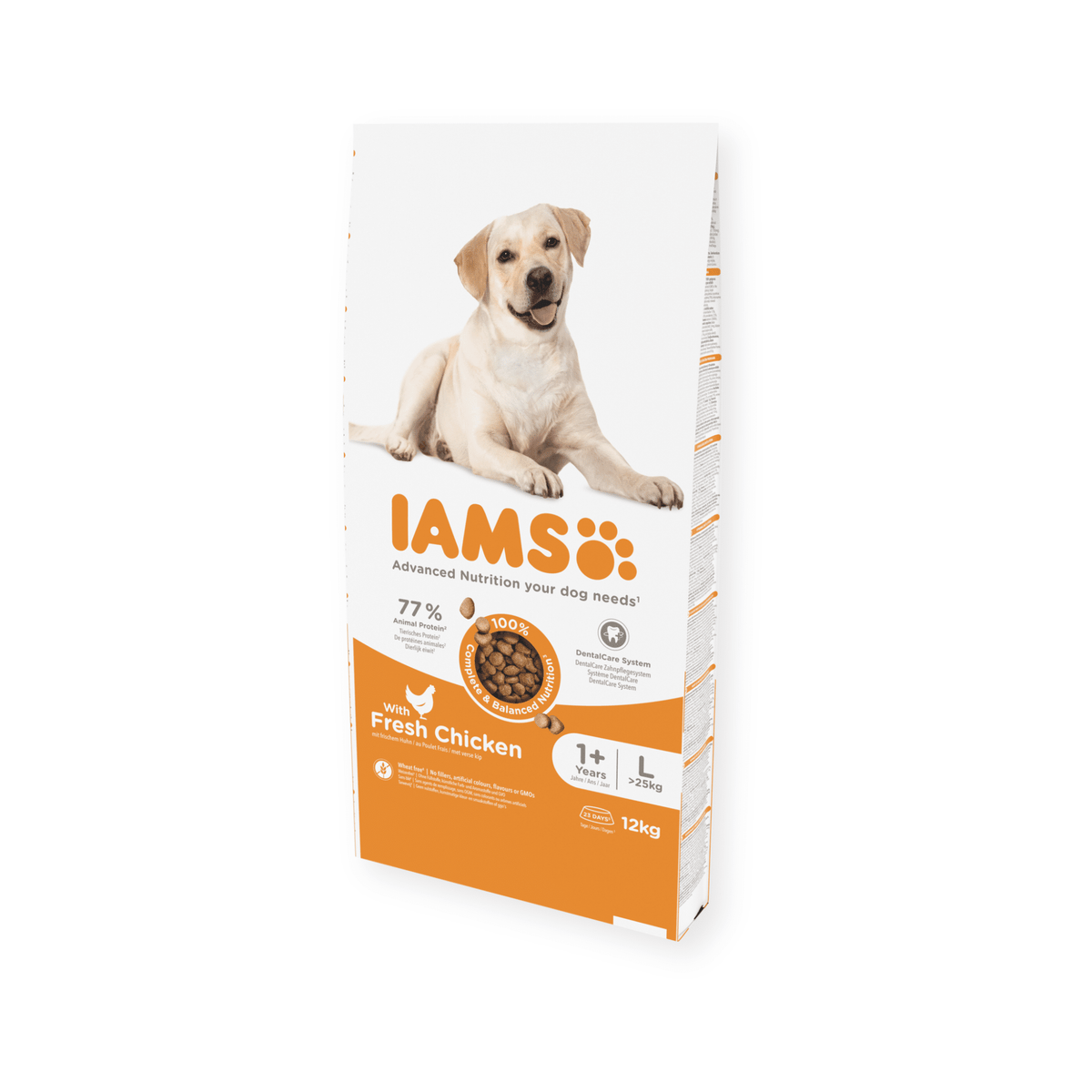 IAMS Adult Large Breed Chicken Dry Dog Food 12kg Dry Dog Food Iams