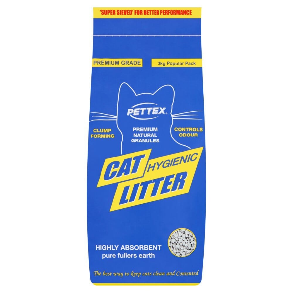 Pettex Hygienic Cat Litter 3kg Pettex