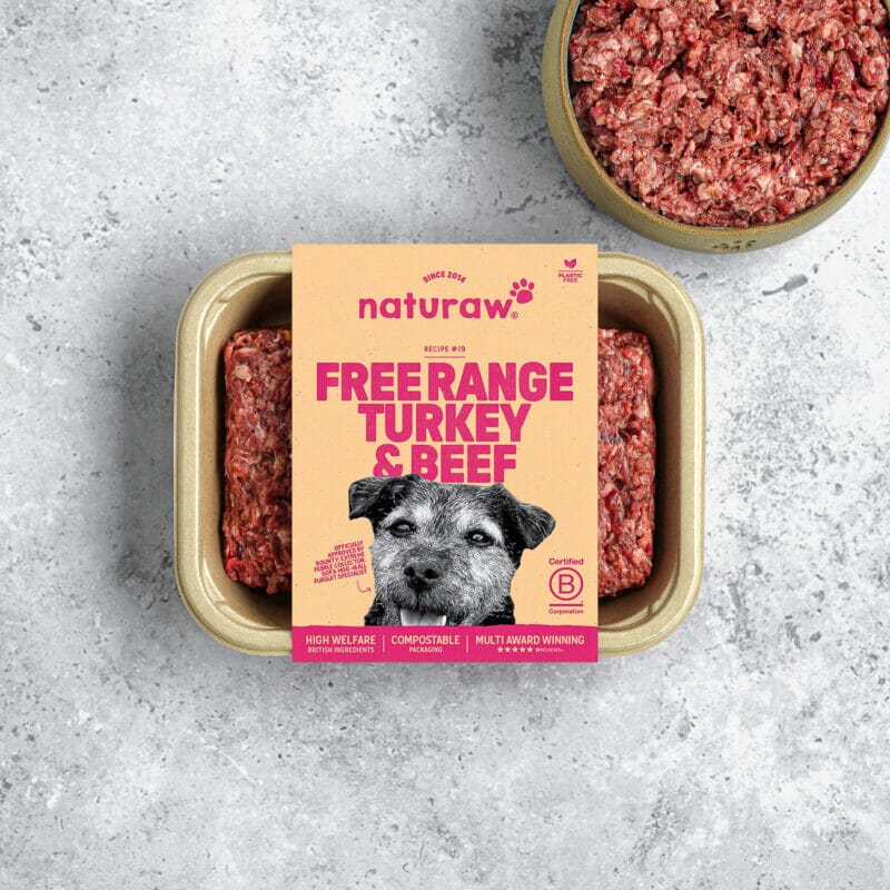 Naturaw Free Range Turkey & Beef 500g Naturaw