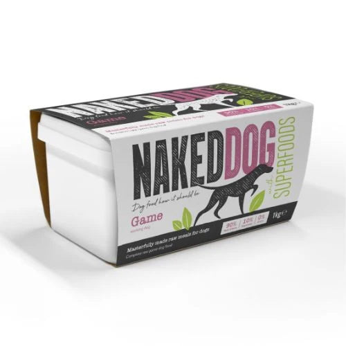 Naked Dog Superfood Game 1kg Naked Dog