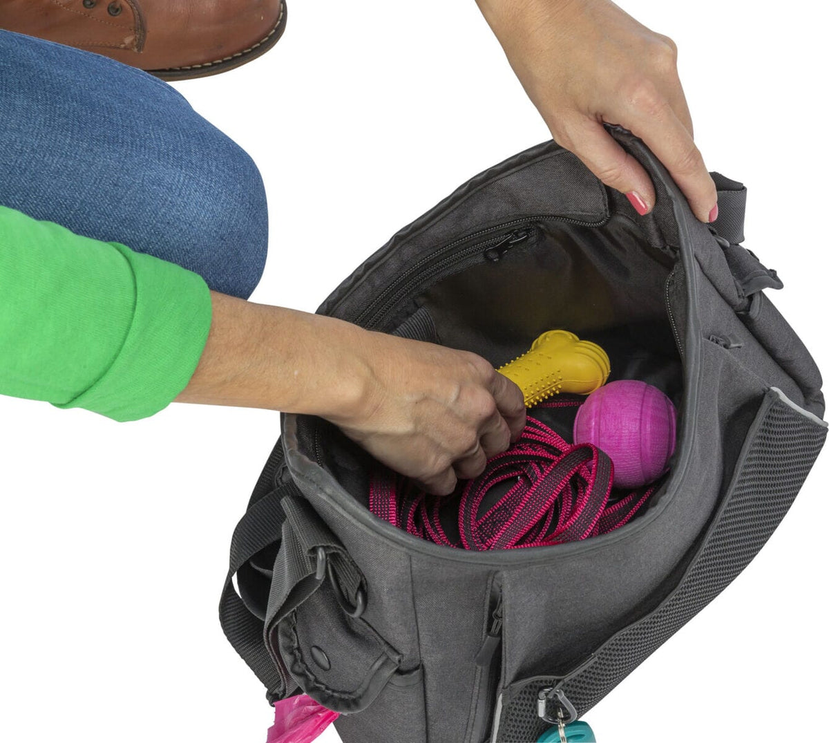 Trixie Walking and Dummy Bag Dog Walking Bags TRIXIE