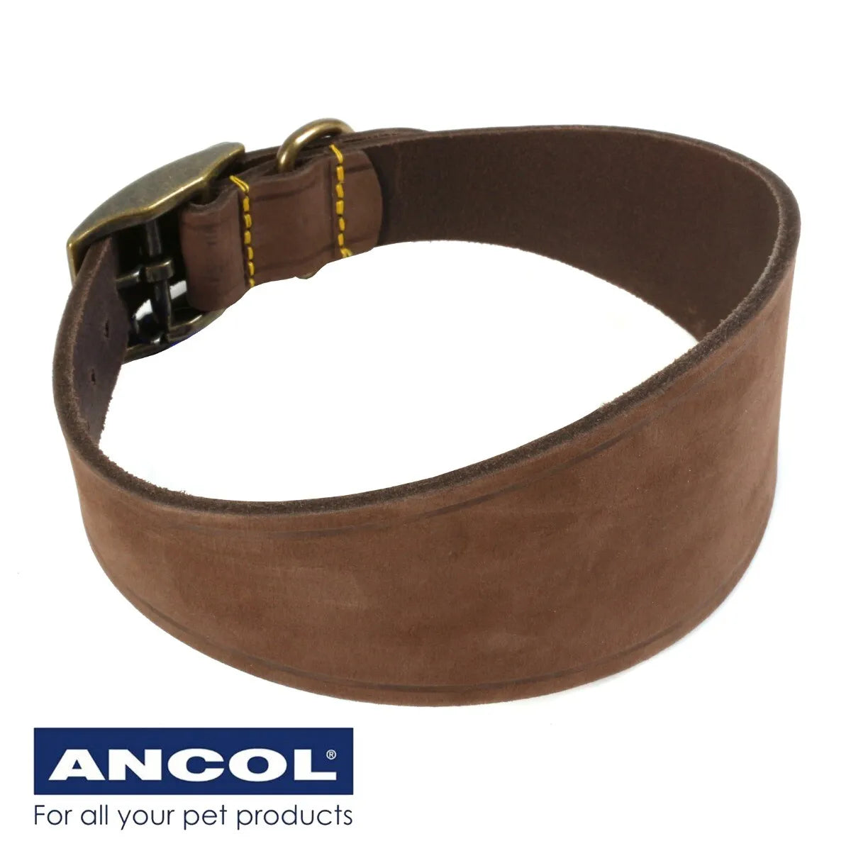 Ancol Timberwolf Greyhound Collar Size 4 34-43cm Collars Ancol