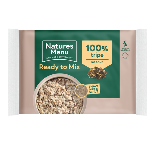 Natures Menu Tripe Block 400g Raw Dog Food Natures Menu