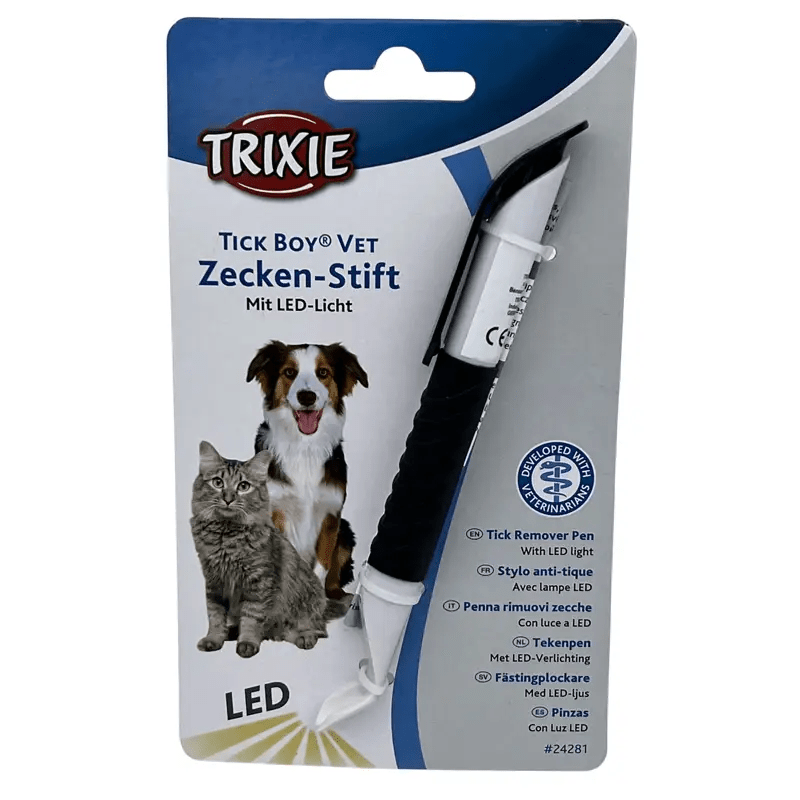 Trixie Tick Remover with LED 14cm Dog Healthcare Trixie