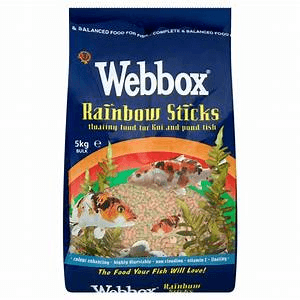 Webbox Rainbow Pond Sticks 5kg Webbox