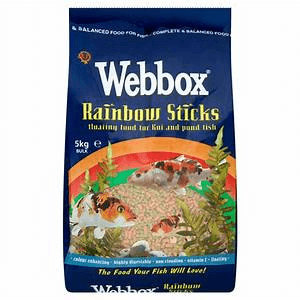 Webbox Rainbow Pond Sticks 5kg Webbox 