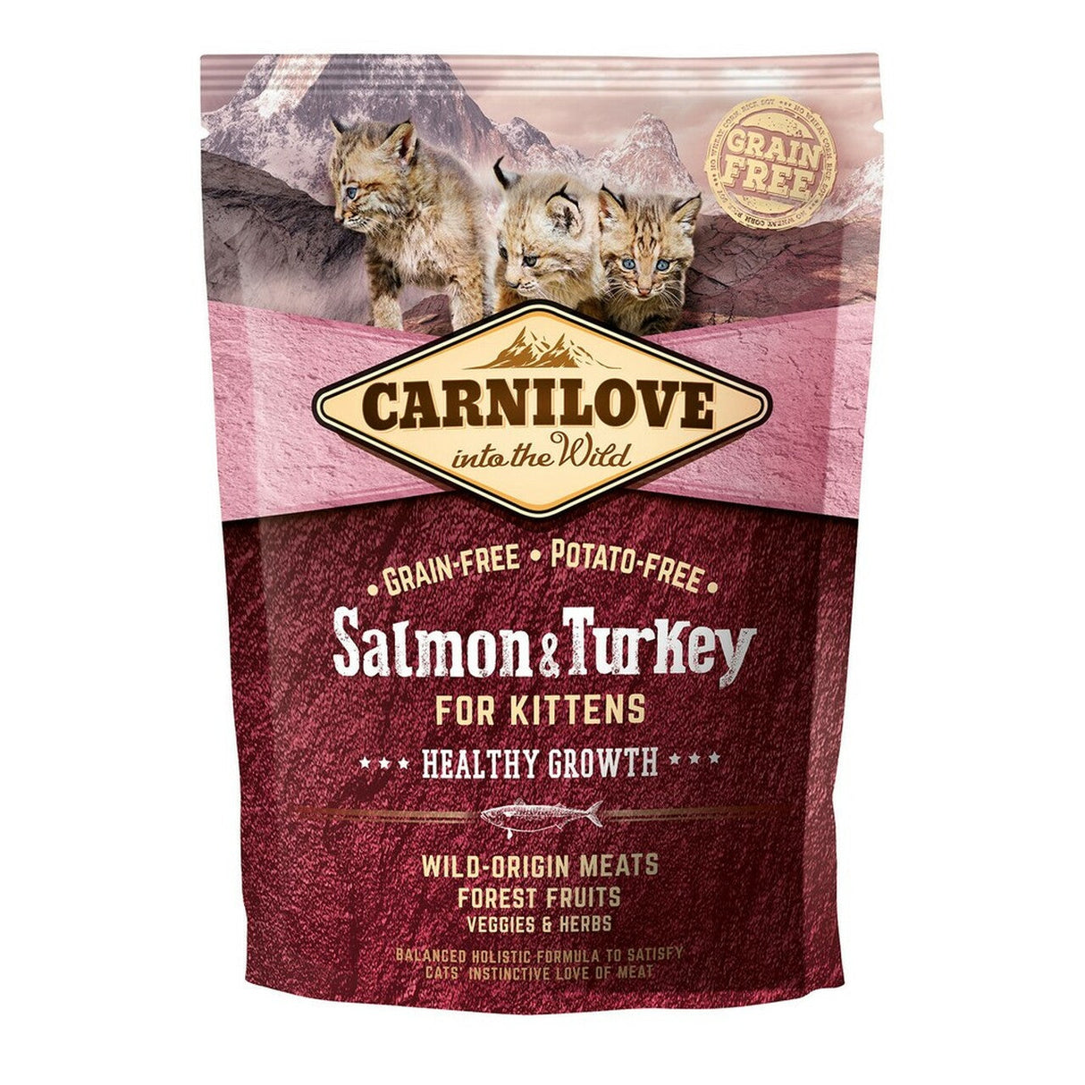Carnilove Salmon & Turkey Kitten 2kg Cat Foods Carnilove