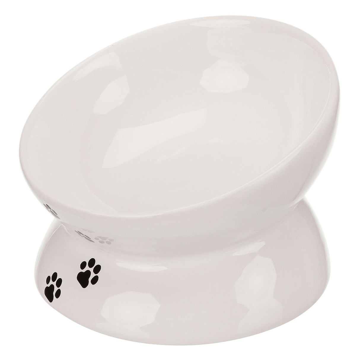 Trixie Cat Bowl Ceramic Elevated 13cm White Trixie