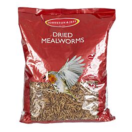 Johnston & Jeff Mealworms 1kg Outdoor Food Bradlands Pet Supplies