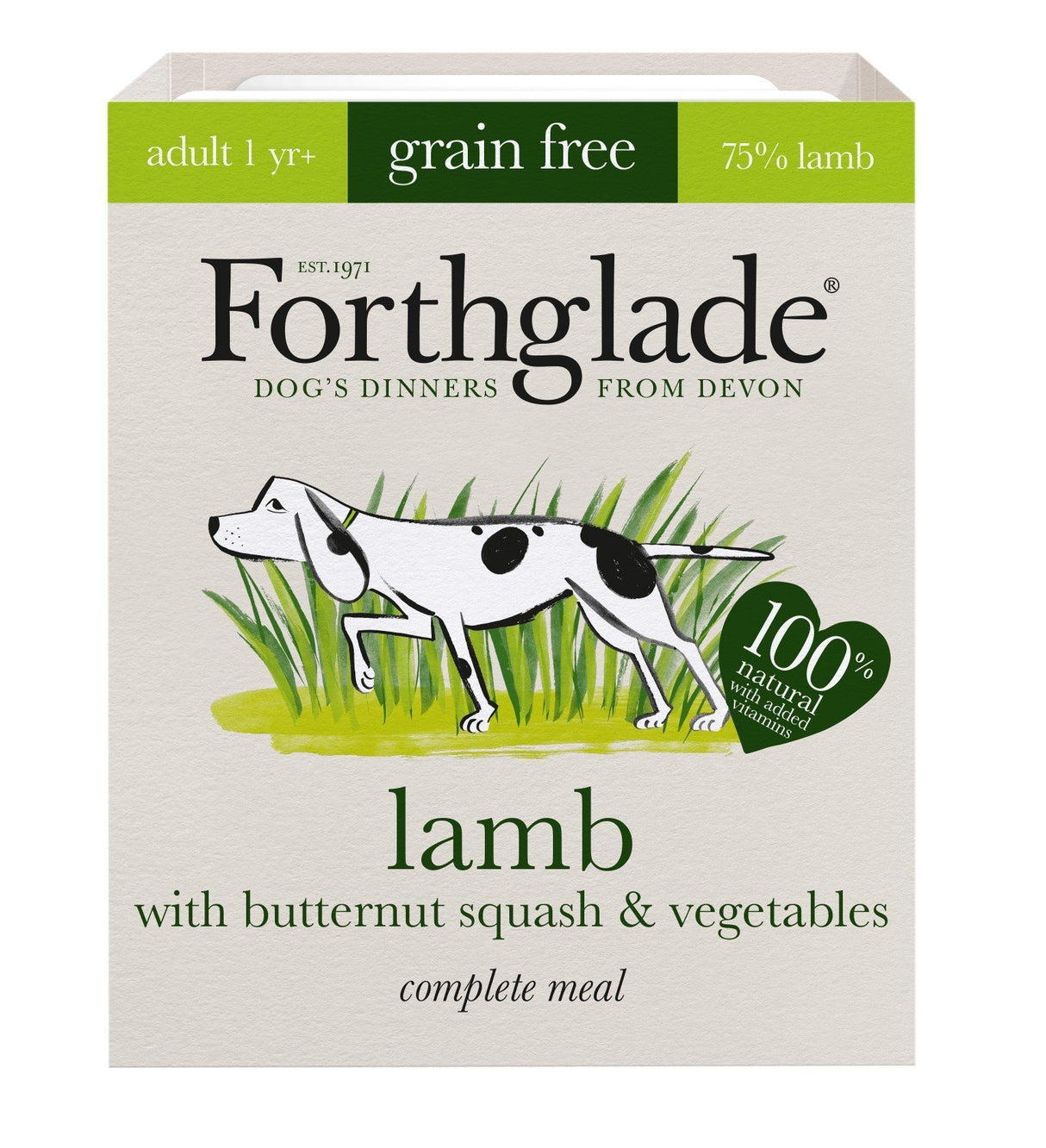Forthglade Lamb/Butternut/Veg 395g Wet Dog Food Forthglade