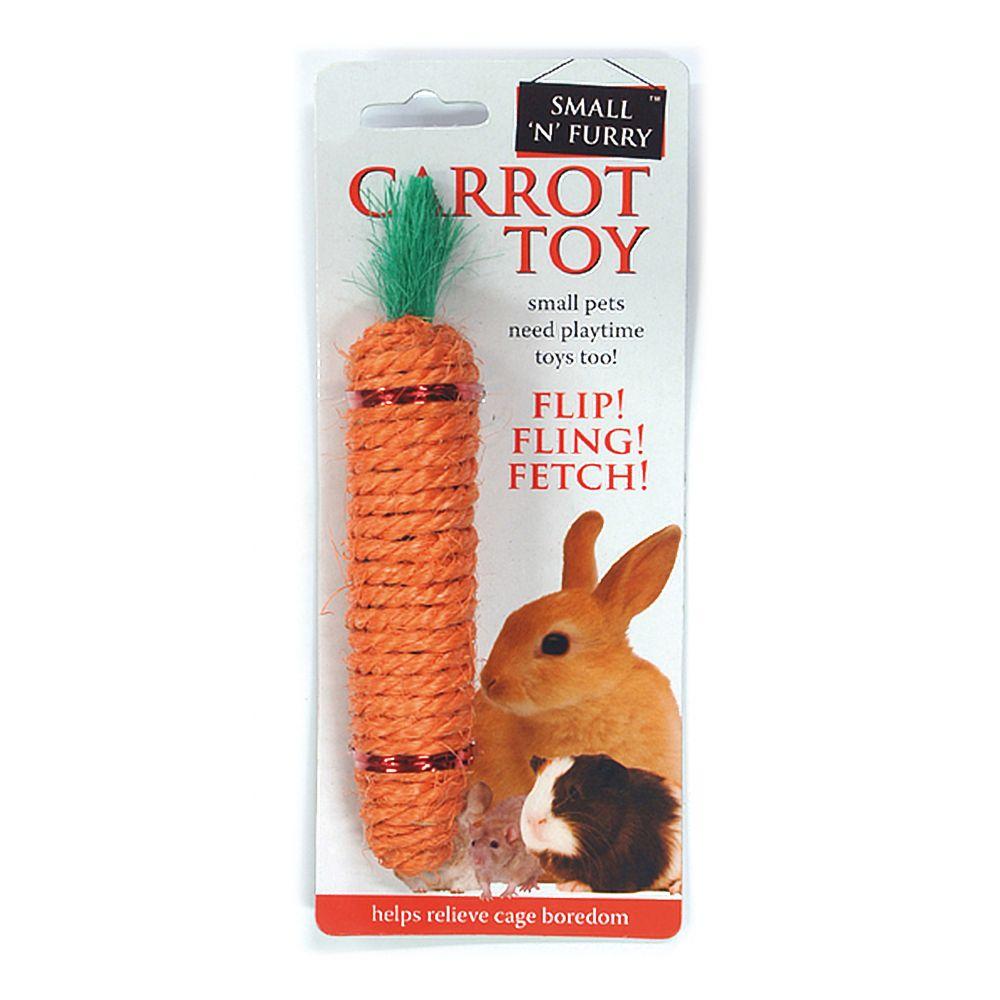 SNF Carrot Toy Rabbit Small N Furry