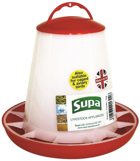 Supa Poultry Feeder 1kg Bradlands Pet Supplies