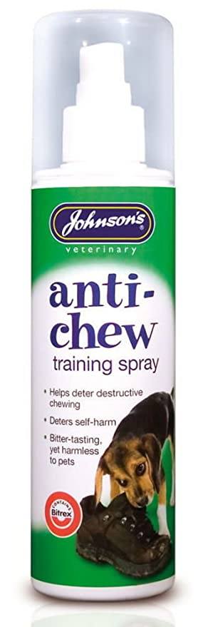 Anti Chew Training Spray Dog Treatments Johnsons