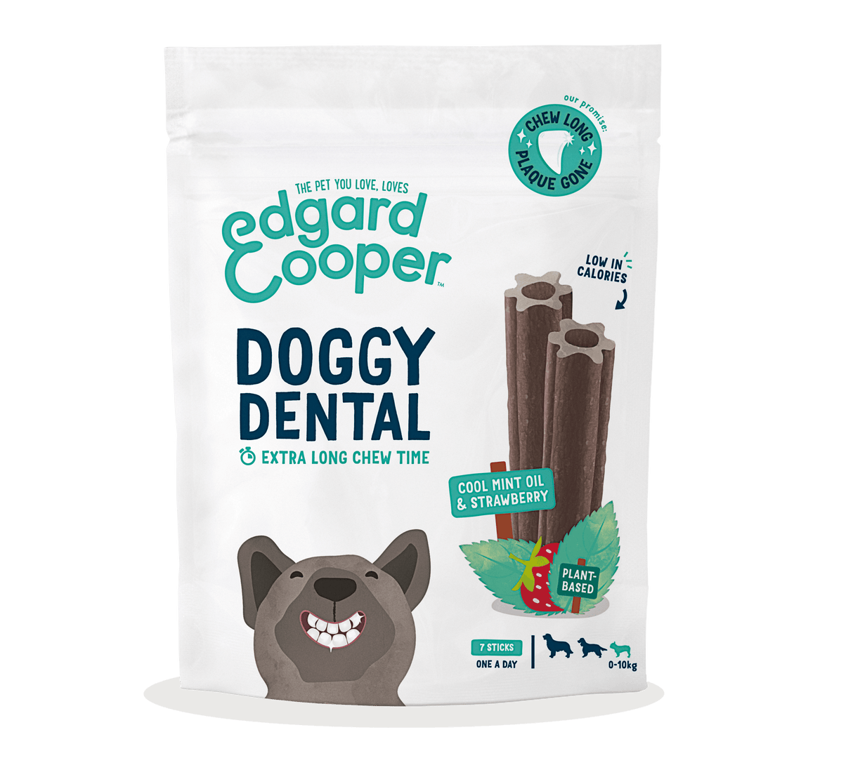 EC Dental Sticks Small Dog Mint Dog Treats Edgard Cooper