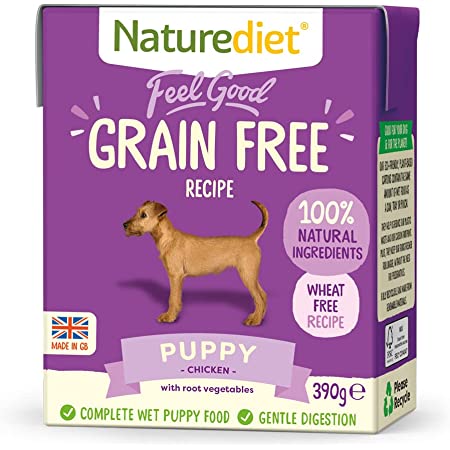 Naturediet Grain Free Puppy 390g Wet Dog Food Naturediet