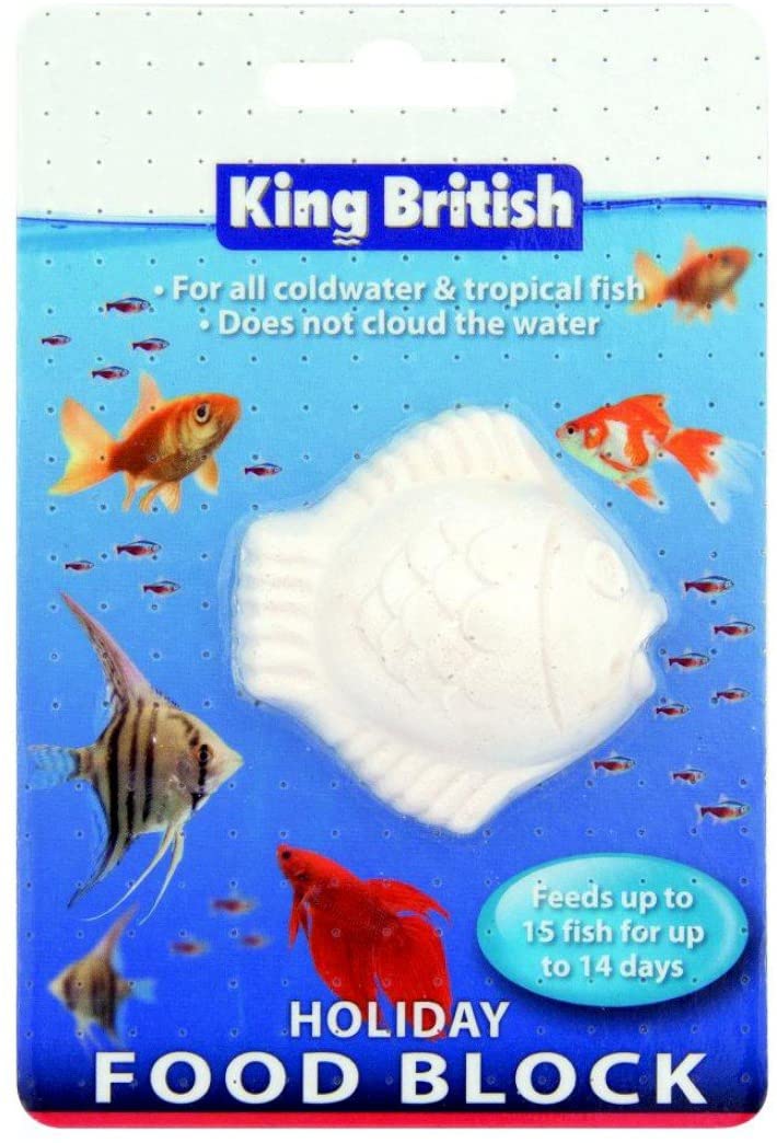King British Holiday Block Fish Food Fish Foods King British