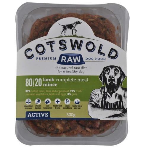 Cotswold Lamb Mince 500G Raw Dog Food Cotswold Raw