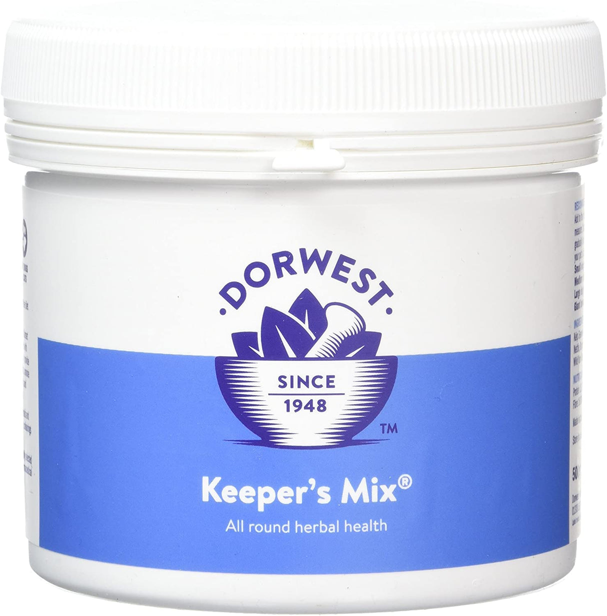 Dorwest Herbs Keepers Mix 500g Dog Treatments Dorwest Herbs
