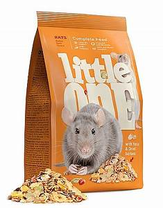 Little Ones Rat Complete Feed 900g Bradlands Pet Supplies