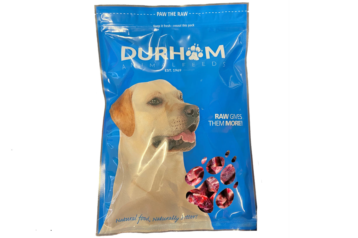 DAF Beef Chunks 1kg Dog Treats Durham Animal Feeds