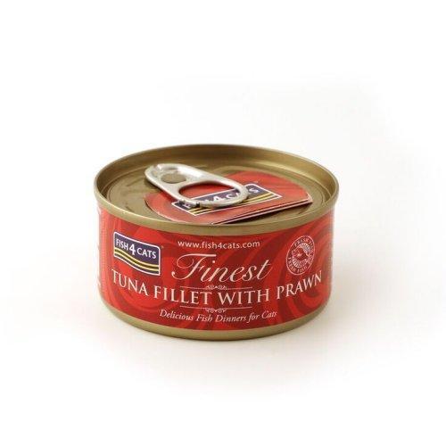 Fish 4 Cats Tuna / Prawn 70g Wet Cat Food Fish 4 Cats