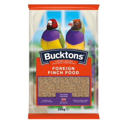Bucktons Foreign Finch 20kg Indoor Food Bucktons