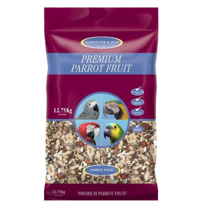 JJ Premium Parrot 12.75kg Indoor Food Johnston & Jeff