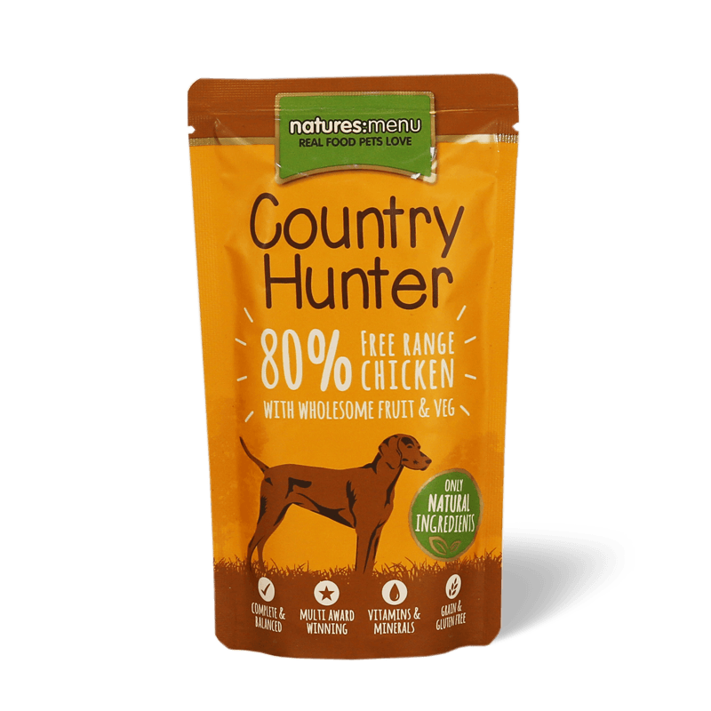 Natures menu country hunter sales venison and blueberries dog food