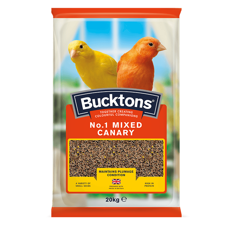 Bucktons No1 Mixed Canary 20kg Indoor Food Bucktons