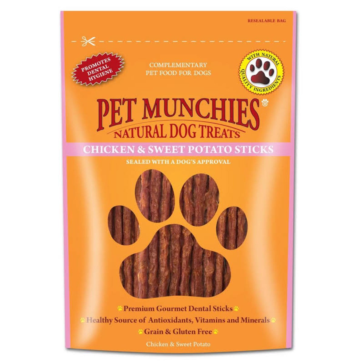 Pet Munchies Chicken/Sweet Potato Sticks Dog Treats Pet Munchies