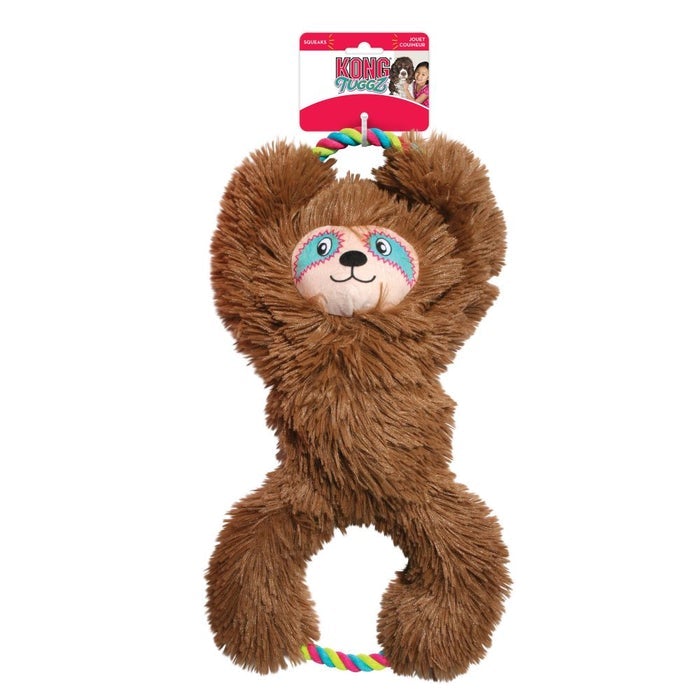 KONG Tuggz Sloth XL Dog Toys Kong