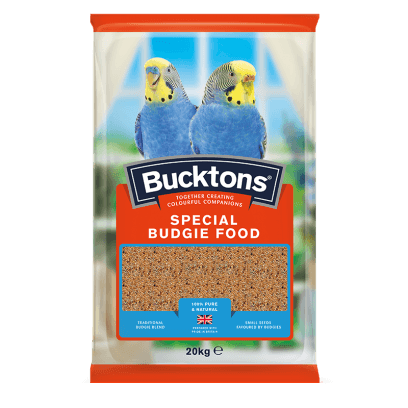 Bucktons Special Budgie 20kg Indoor Food Bucktons