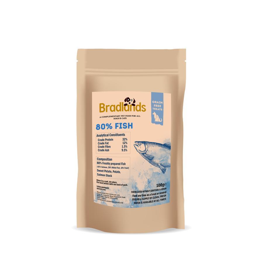 Bradlands Fish Treats 500g Dog Treats Bradlands