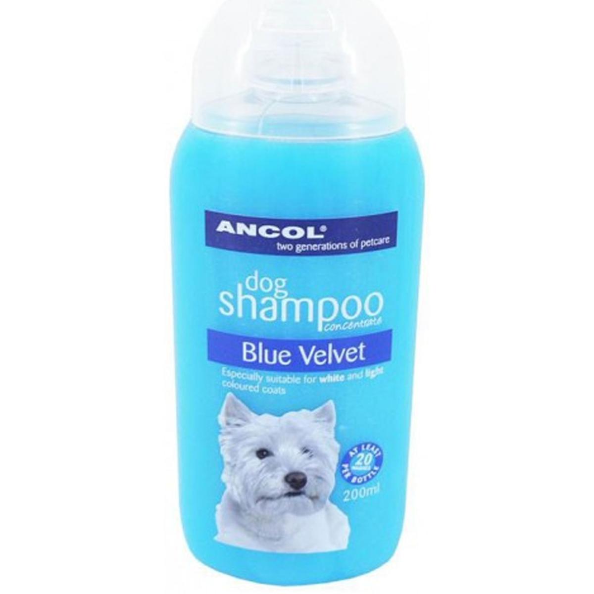 Ancol Blue Velvet Shampoo Dog Grooming Ancol